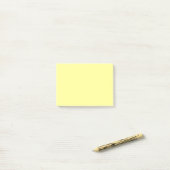 Canary Yellow Simple 4" x 3" Post-it Klebezettel (Auf Schreibtisch)