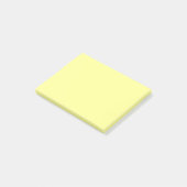 Canary Yellow Simple 4" x 3" Post-it Klebezettel (angewinkelt)