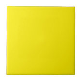 Canary Yellow Solid Color Fliese (Vorderseite)