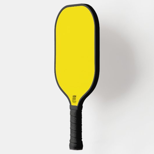 Canary Yellow Solid Color Pickleball Schläger (Links)