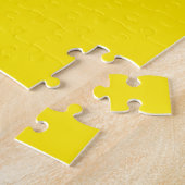 Canary Yellow Solid Color Puzzle (Seite)