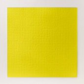 Canary Yellow Solid Color Puzzle (Horizontal)