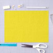 Canary Yellow Solid Color Seidenpapier (Handwerk)