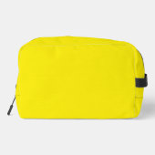 Canary Yellow Solid Color Waschbeutel (Rückseite)