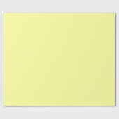 Canary Yellow Wrapping Paper Geschenkpapier (Flach)