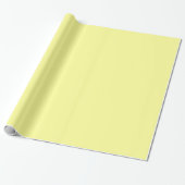 Canary Yellow Wrapping Paper Geschenkpapier (Ungerollt)