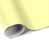 Canary Yellow Wrapping Paper Geschenkpapier (Rolleneckpunkt)