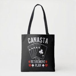 Canasta ist mein Rentenplan Tasche