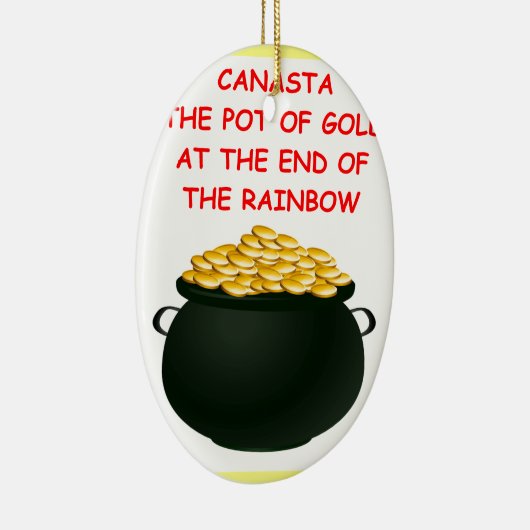 CANASTA KERAMIKORNAMENT (Rechts)