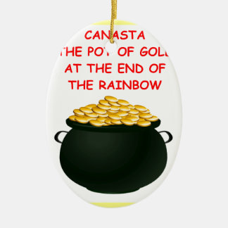 CANASTA KERAMIKORNAMENT
