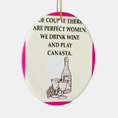 CANASTA KERAMIKORNAMENT (Rechts)