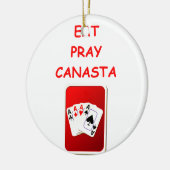 Canasta Keramikornament (Links)
