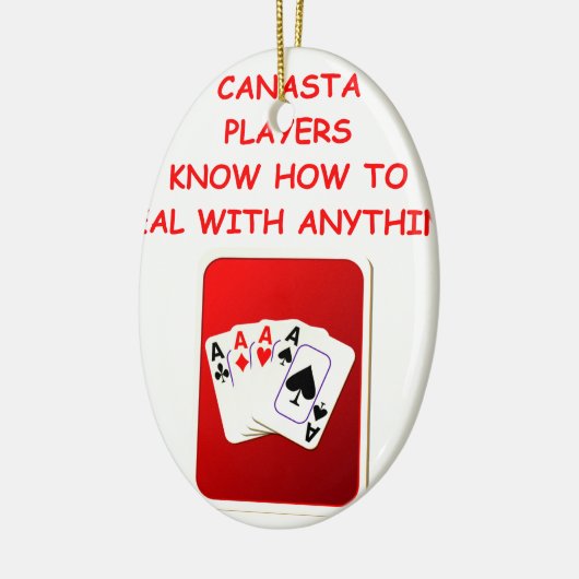 Canasta Keramikornament (Links)