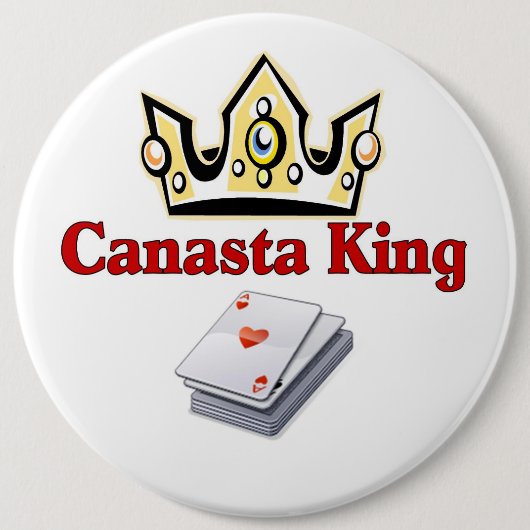 Canasta King Button (Vorderseite)