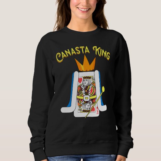 Canasta King Cool Canasta Casino Lugano Sweatshirt (Vorderseite)