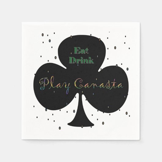 Canasta Napkins Serviette (Vorderseite)