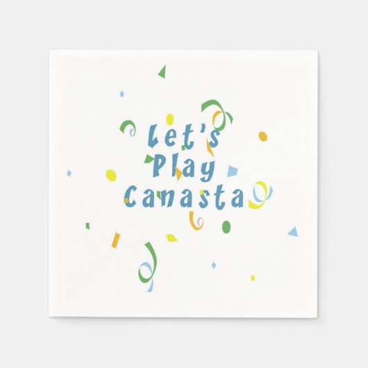Canasta Napkins Serviette (Vorderseite)
