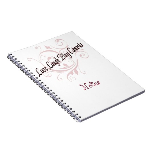 Canasta Note Book Notizblock (Rechte Seite)