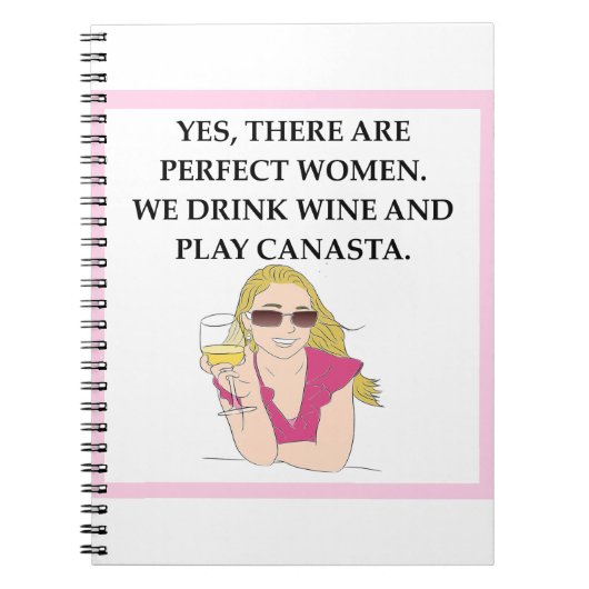 CANASTA NOTIZBLOCK (Vorderseite)