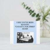 CANASTA POSTKARTE (Stehend Vorderseite)