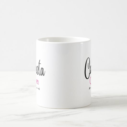 Canasta Queen ein Geschenk für sie Kaffeetasse (Mittel)