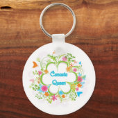 Canasta Queen Key Chain Schlüsselanhänger (Vorderseite)