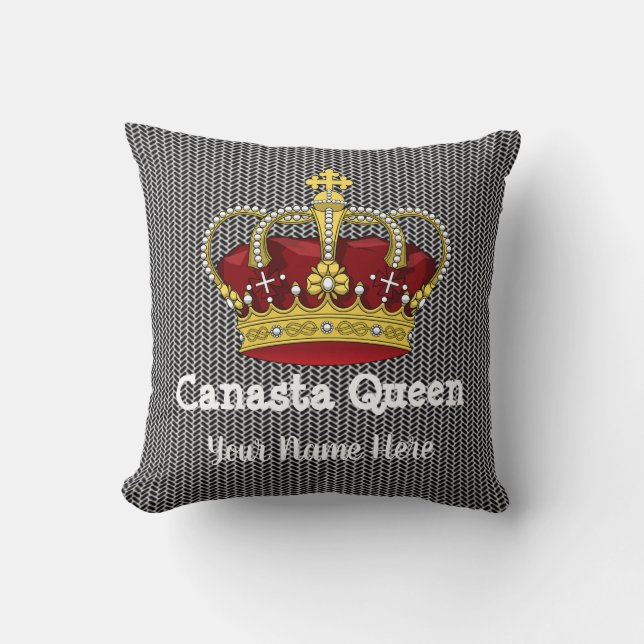 Canasta Queen Pillow Kissen (Vorderseite)