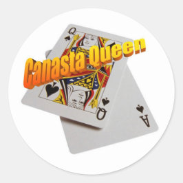 Canasta Queen Sticker