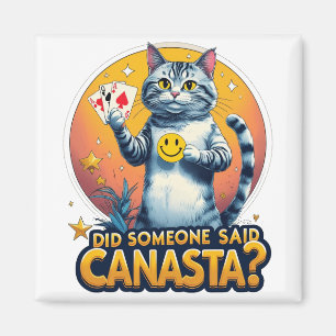 Canasta-Spiel  Kartenstrategie Magnet
