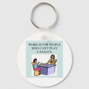 Canasta-Spieler) Schlüsselanhänger