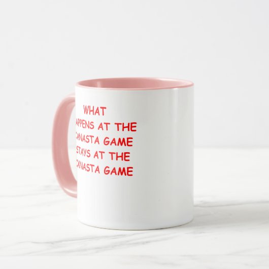 Canasta Tasse (Vorderseite Links)