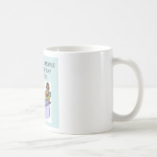 Canastaschlagarbeit Kaffeetasse