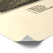 Canastota, NY Panorama Karte - 1885 Poster (Ecke)