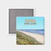 Canaveral National Seashore Florida Magnet (Vorderseite/Rückseite)