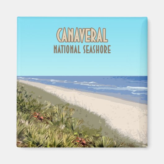 Canaveral National Seashore Florida Magnet (Vorne)