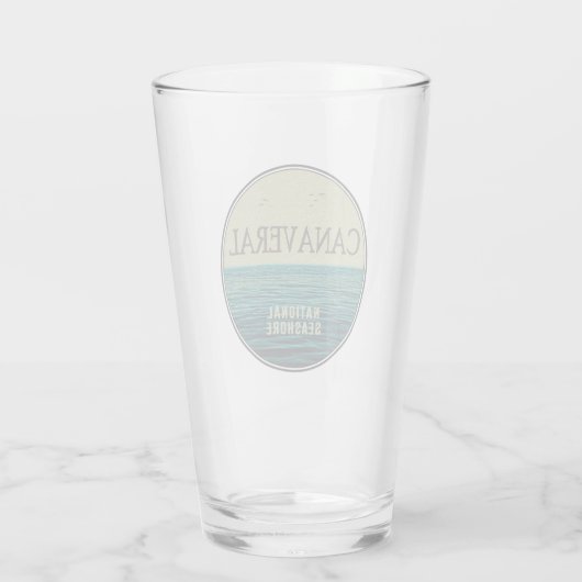 Canaveral National Seashore Florida Ocean Birds Glas (Rückseite)
