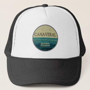 Canaveral National Seashore Florida Ocean Birds Truckerkappe