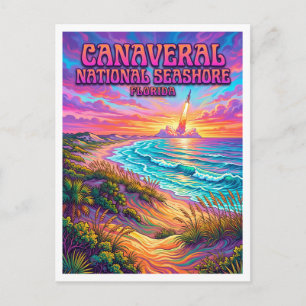 Canaveral National Seashore Titusville Florida Postkarte