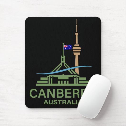 Canberra Australia Mousepad (Mit Mouse)
