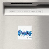 Canberra Australia Skyline Blue Magnet (In Situ (Geschirrspüler))