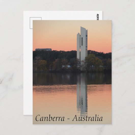 Canberra - Australien Postkarte (Vorne/Hinten)