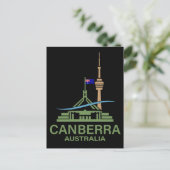 Canberra Australien Postkarte (Stehend Vorderseite)