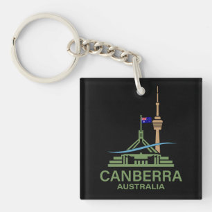Canberra Australien Schlüsselanhänger