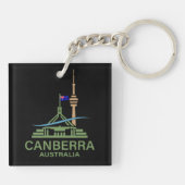 Canberra Australien Schlüsselanhänger (Rückseite)