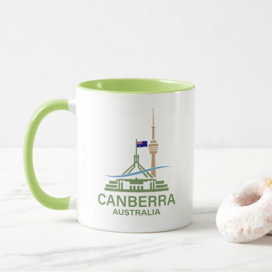 Canberra Australien Tasse (Mit Donut)