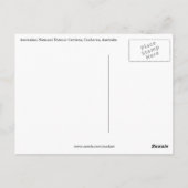 Canberra-Botanische Gärten Postkarte (Rückseite)