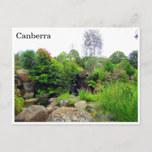 Canberra-Botanischer Garten Postkarte