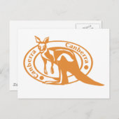 Canberra Briefmarke Postkarte (Vorne/Hinten)