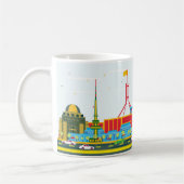 CANBERRA City Illustration Kaffeetasse (Links)