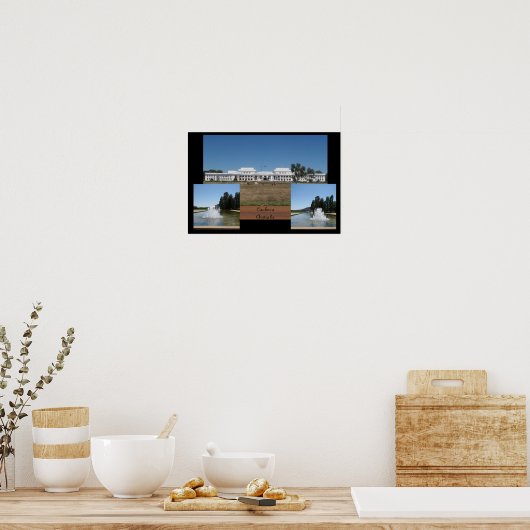 Canberra-Plakat Poster (Küche)